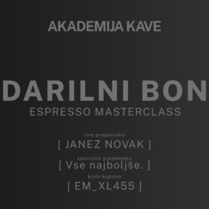 ESPRESSO MASTERCLASS